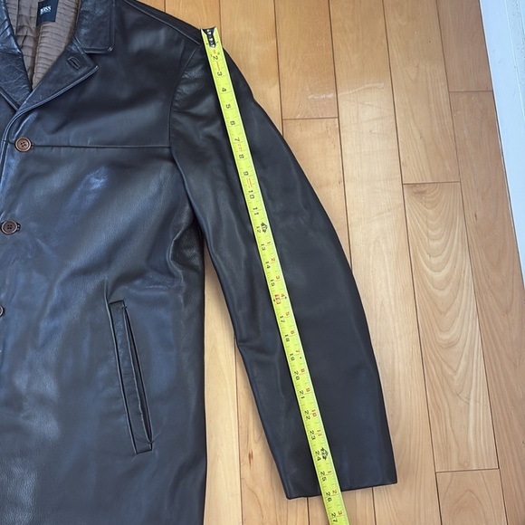 Vintage BOSS By Hugo Boss "Caris" Leather Jacket - Picture 13 of 16